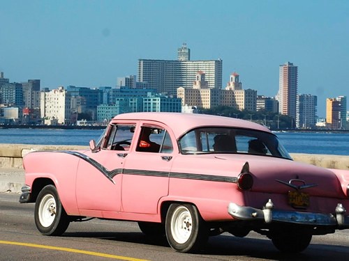 Driving in Havana
