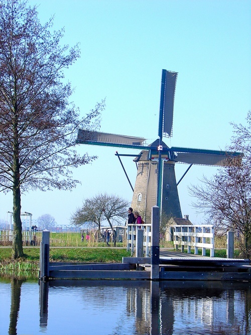 Netherlands Kinderdijk Windmill
