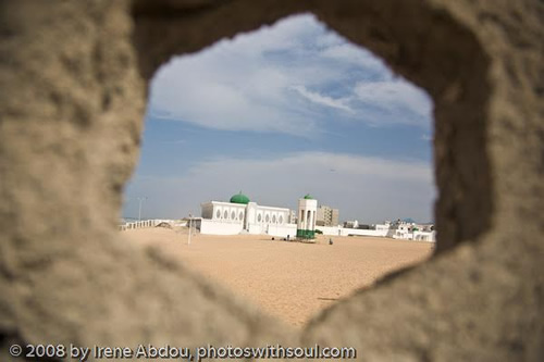 Senegal Beach next to Seydina Limamou Laye Mausoleum.