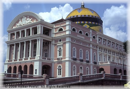 The Amazonas Theater is Manaus