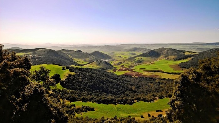 The central valley in Morocco