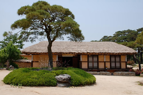 Traditional guesthouse South Korea hanok