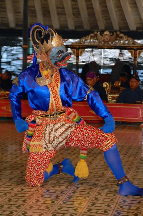 Dancer in Wayang Orang performance