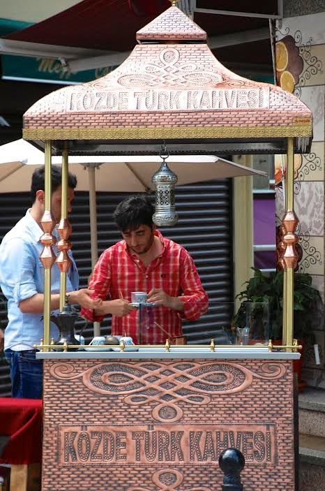 Coffee stall in Istanbul