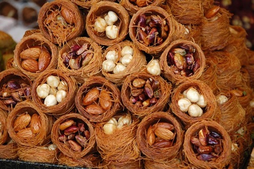 Sweets at Hafiz Mustafa, Istanbul