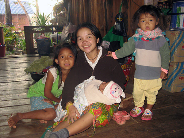 Beautiful children in Laos