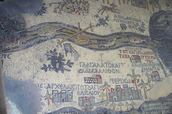 Madaba, Jodan Mosaic Map