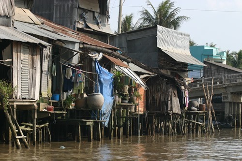 Mekong River housing