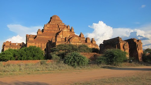 Monumental temple in Bagan
