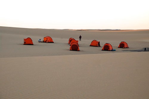 camping in the desert: silence, space, and star gazing