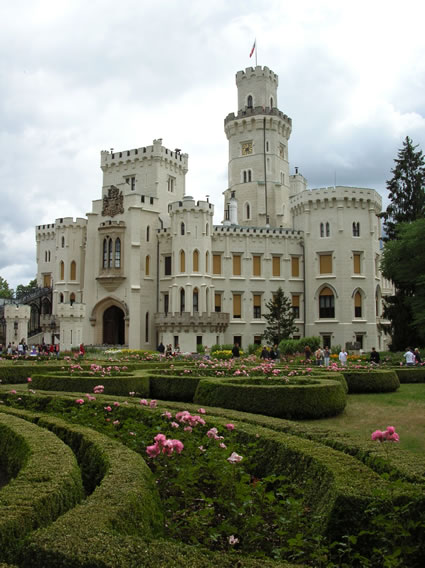 Hluboka, just one of South Bohemia'’'s many castles.