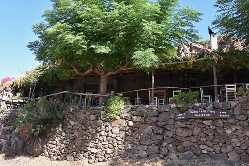 Traditional tavern in Kaimeni Chora, Methana