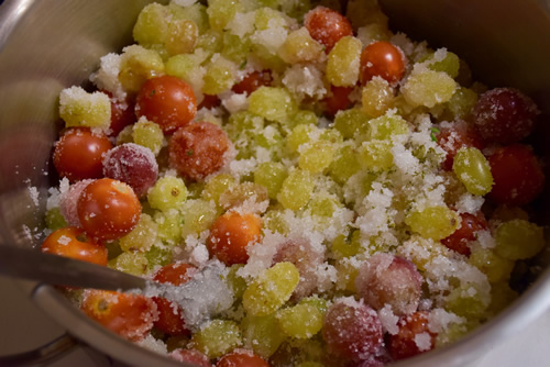 Mixture of Greek spoon sweets