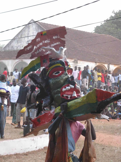 A Carnival in Bissau.