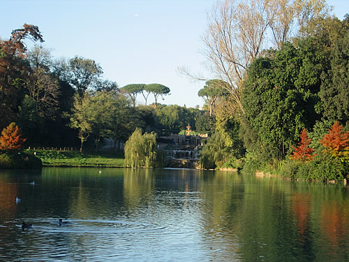 Gianicolo gardens in Rome