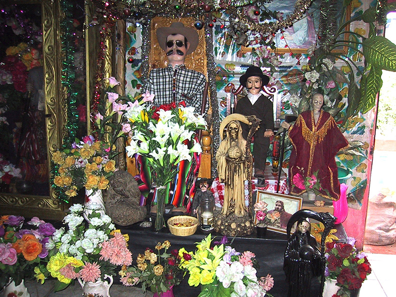 San Simon Shrine in Chichicastenango, Guatemala