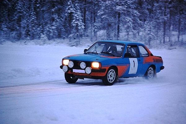Ice racing in Scandinavia.