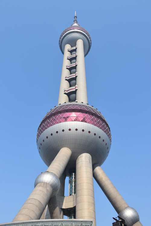 The Oriental Pearl TV Tower, housing the Shanghai History Museum