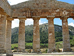 Segesta Greek Temple in Sicily.