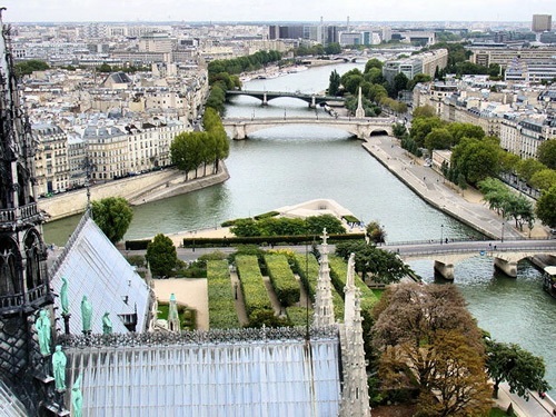 River Seine from Notre Dame.
