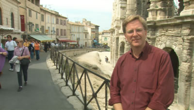 Rick Steves in Arles, France