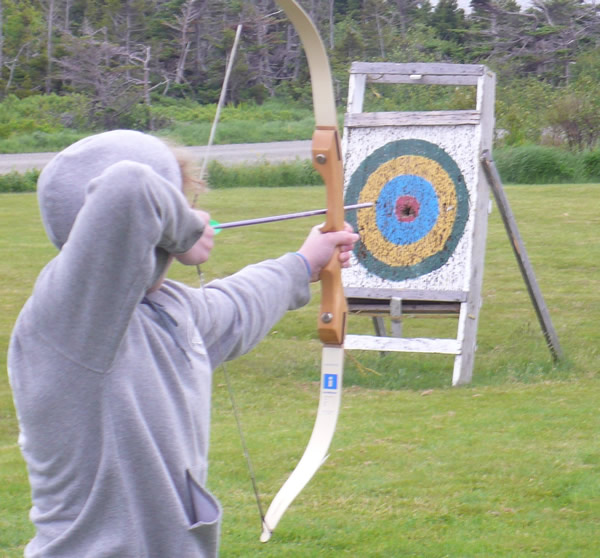 Archery at L'Istorlet