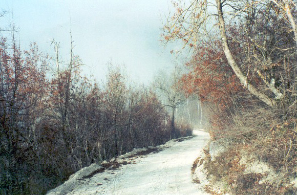 Bosnia winding road