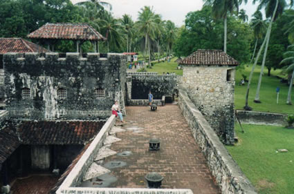 Spanish fort in Guatemala.