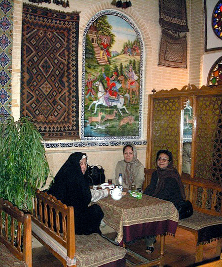 A teahouse in Shiraz
