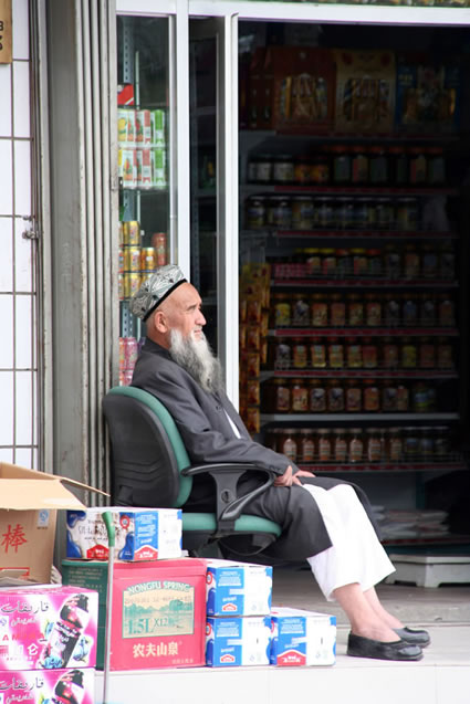 Shopkeeper in Tashkurgan