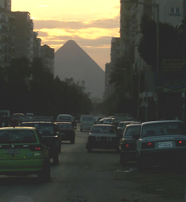 A Street in Giza, Egypt