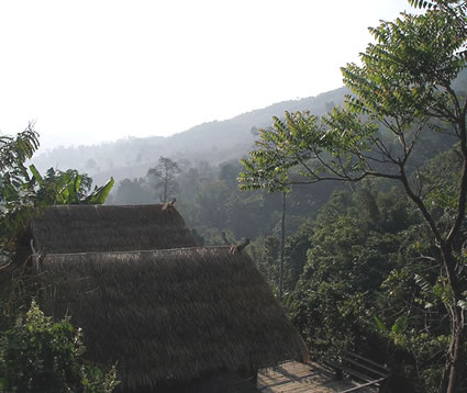 Morning Mist, Akha Hill House