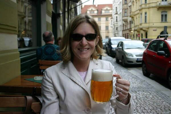 Beer tasting in Europe: Pilsner Urquell in Praha, Czech Republic