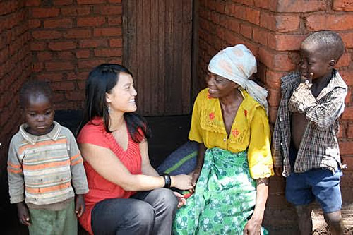 Vi Hoang worked in Central Malawi on a project aimed at improving food security