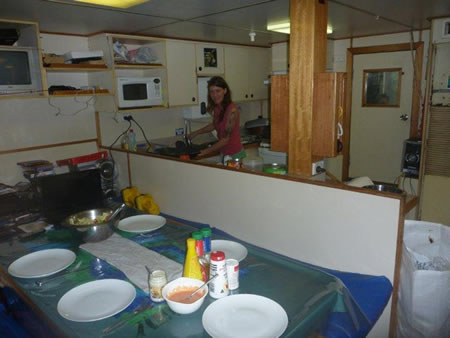 View from the Galley.