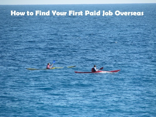 How to find paid jobs overseas