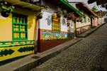 Street in Colombia, a popular country for teachers in Latin America.