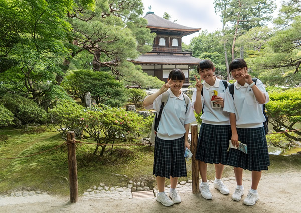 School girls in Japan.
