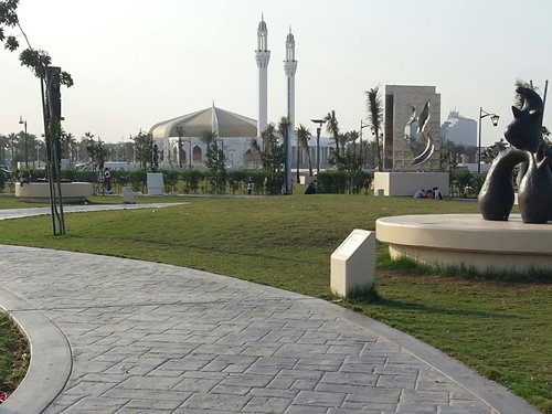Art park in Jeddah.