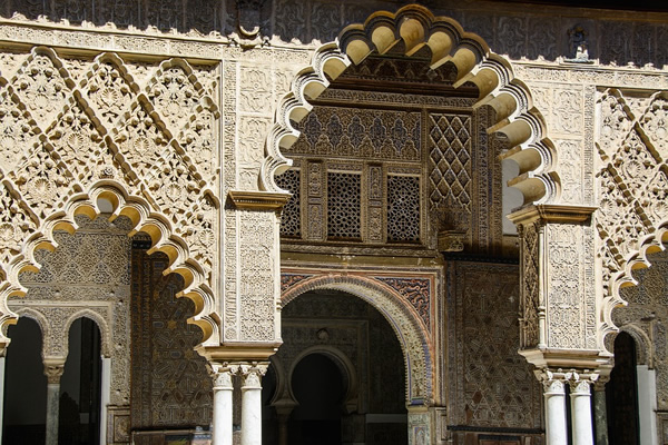 Alkazar Palace in beautiful Sevilla, Spain.