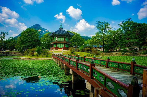 Gyeongbokgung Palace in South Korea.