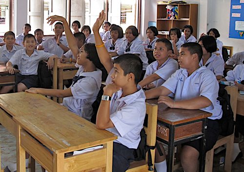 Keeping your high school students engaged in Thailand