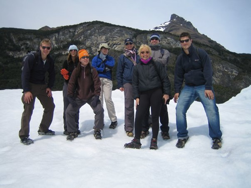Leading a Tour in Patagonia.