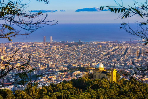Barcelona is a big city with many short-term job options.