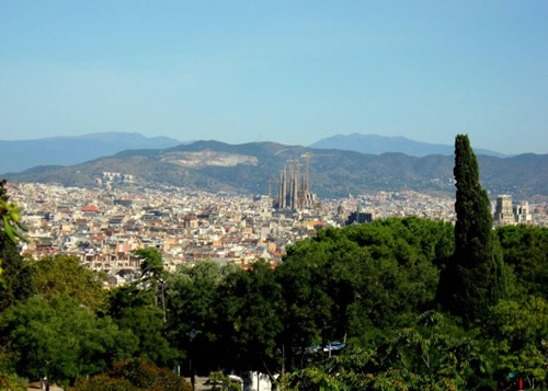 A view of Barcelona while working as an au pair