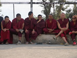Monks in Dharamsala, India