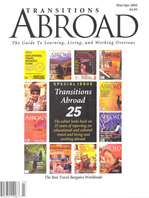 Transitions Abroad magazine at 25