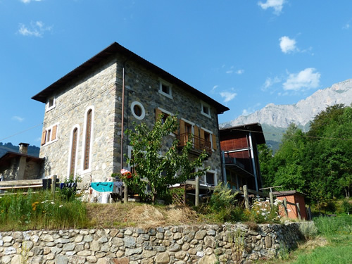 A homestay in Italy