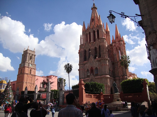 Cathedral in San Miguel de Allende, Mexico