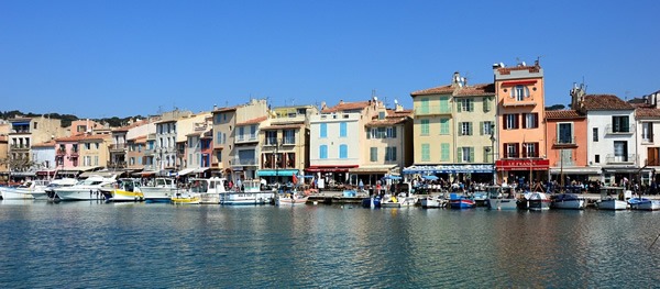 Port of Cassis in Provence, France
